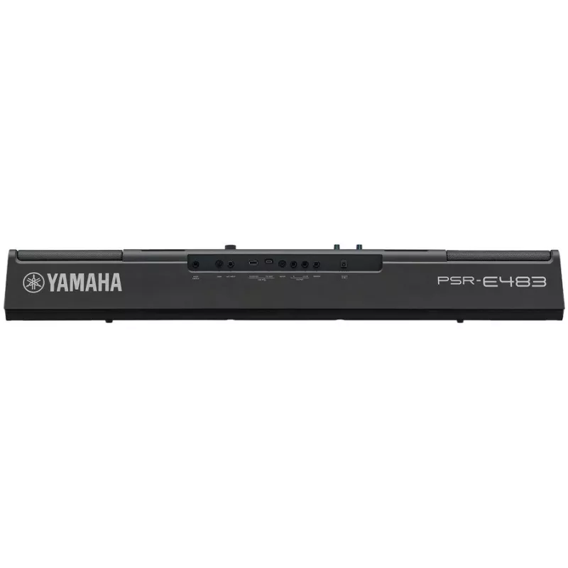 Keyboard YAMAHA PSR-E483 — 61-toetsen draagbaar arranger-keyboard met aanslagdynamiek en USB-MIDI