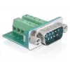 D-Sub-stekkerverbinder DeLOCK 65269 groen zilver