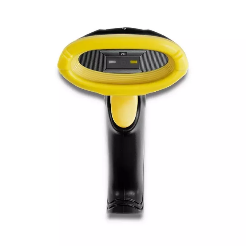 Qoltec 50867 laserbarcodescanner 1D/2D, USB, zwart
