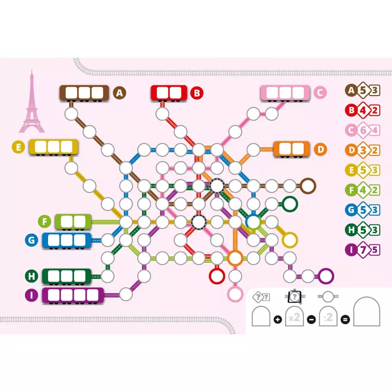 Voll verplant, bordspel