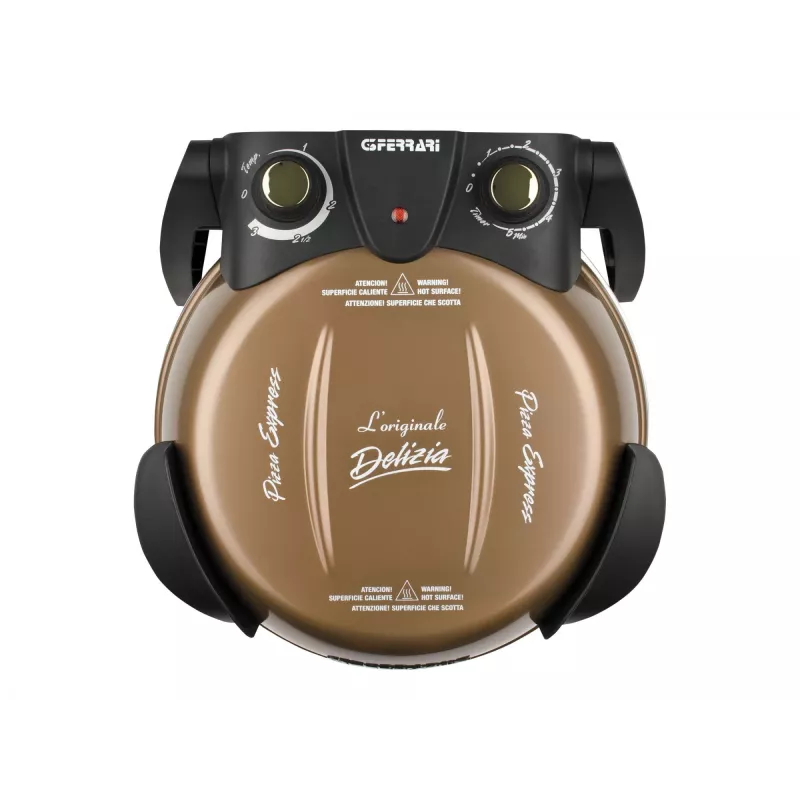 Pizzamaker G3 Ferrari Delizia 1 pizza 1200W zwart brons