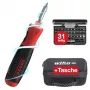 Speede® PocketDrive elektrische schroevendraaier met bitcassette en tas