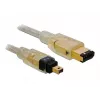 FireWire A/A kabel DeLOCK 2,0 m grijs