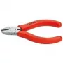 Knipex zijkniptang L.110 mm kop gepolijst kogelkop max. 1,2 mm