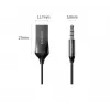 UGREEN CM309 Bluetooth 5.0-audio-ontvanger, USB, 3,5 mm AUX-aansluiting, zwart