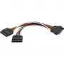 SATA-stroomkabel 15-polig naar 2x SATA HDD DeLOCK 60105 0,15 m