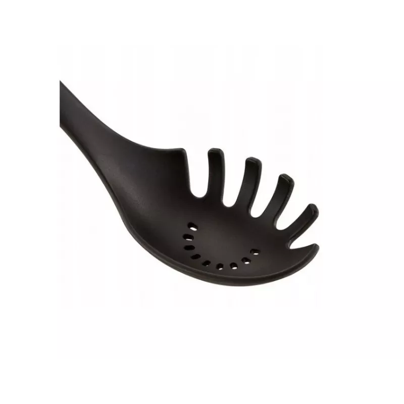 Pastalepel Tefal K20602, siliconen, hittebestendig tot 220 °C, zwart, TPR-greep