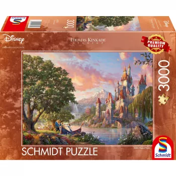 Thomas Kinkade Studios: Belles magische wereld, puzzel Disney Dreams Collections