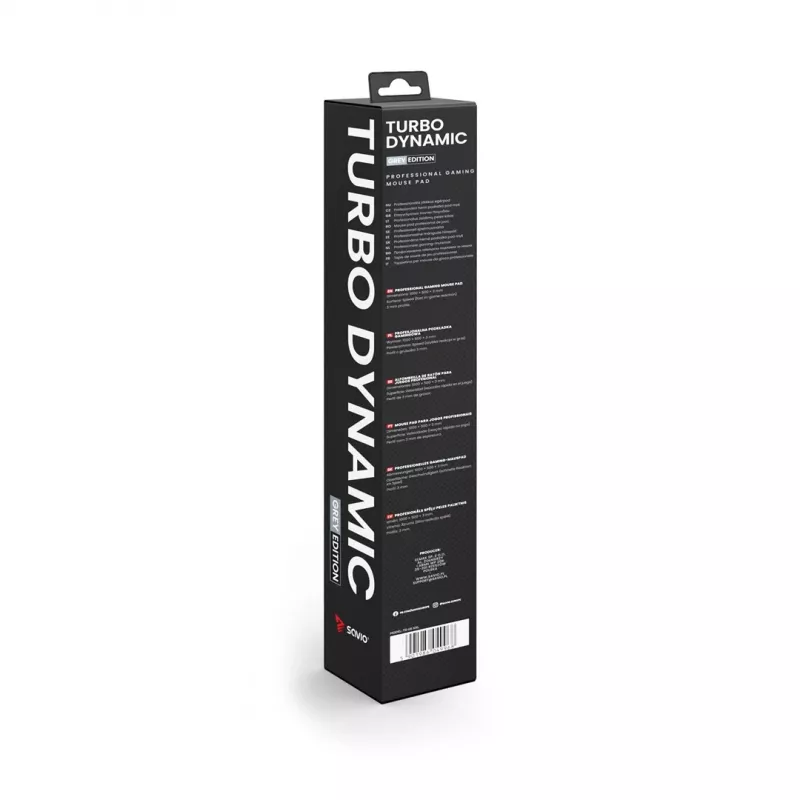 Savio Turbo Dynamic XXL - Grey Edition gaming-muismat
