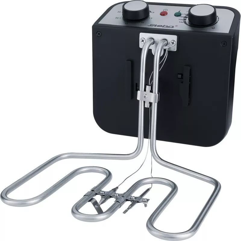 Friteuse Steba DF 300 Double 5 L 3000 W zwart roestvrij staal