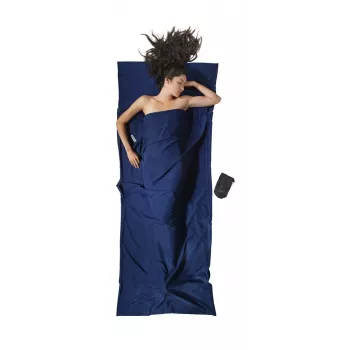 Cocoon MFT85 slaapzak voor volwassenen rechthoekige slaapzak microvezel, polyester blauw