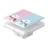 Decoratieve afdekking voor Sonoff T5-2C-86-cartoon touch-schakelaar, thema-frontplaat voor 2-voudige wand-touch-controller