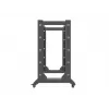 Vrijstaand rack LANBERG OR01-6822-B 22U, 600 mm B x 800 mm D, zwart, 600 kg draagvermogen