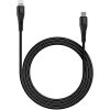 CANYON Kabel MFI-4 Type-C naar Lightning 1,2m zwart