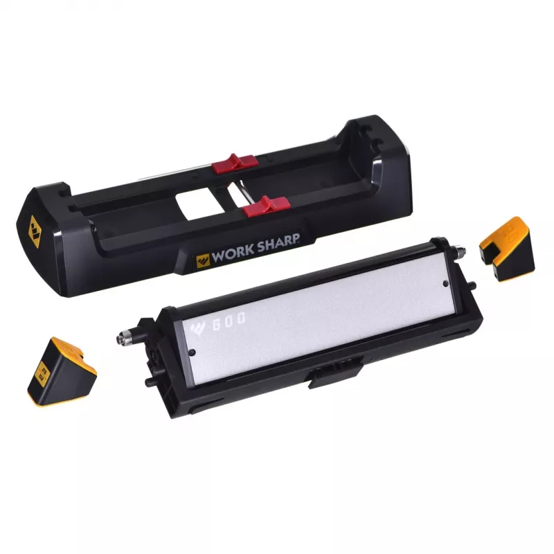 Messenslijper Work Sharp diamant-keramische slijper 09DX163 – keramische/diamantplaten, compact handmatig, 306×156×60 mm, 586 g
