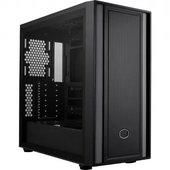 Cooler Master MasterBox 600 Lite pc-behuizing, MIDI-tower, E-ATX, gehard glas - zwart