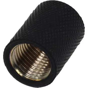Alphacool HF coupling sleeve G1/4 IG naar G1/4 IG - Deep zwart (17048)