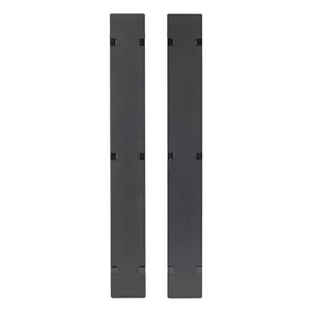 APC NetShelter kabelmanagement, verticale kabelmanager, draaibare afdekplaten, voor NetShelter SX 750 mm B 48U, set van 2 stuks, 109 x 2184 x 13 mm