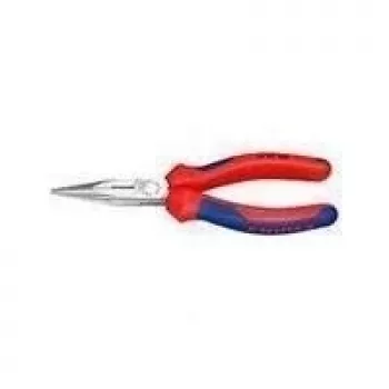 Knipex 25 05 160 platrondtang met snijkant, recht, 160 mm