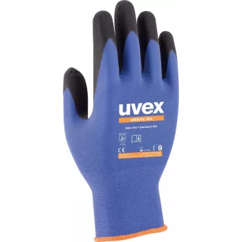 Uvex 60027 antraciet - blauw elastaan - polyamide (6002711)