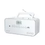 Draagbare stereoset Muse M-28RDW – cd/mp3-speler, FM/MW-tuner, 3W RMS, wit, 1,4 kg