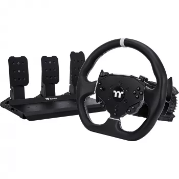 G6 Direct Drive Racing Wheel met pedalen bundel, simulatorset zwart