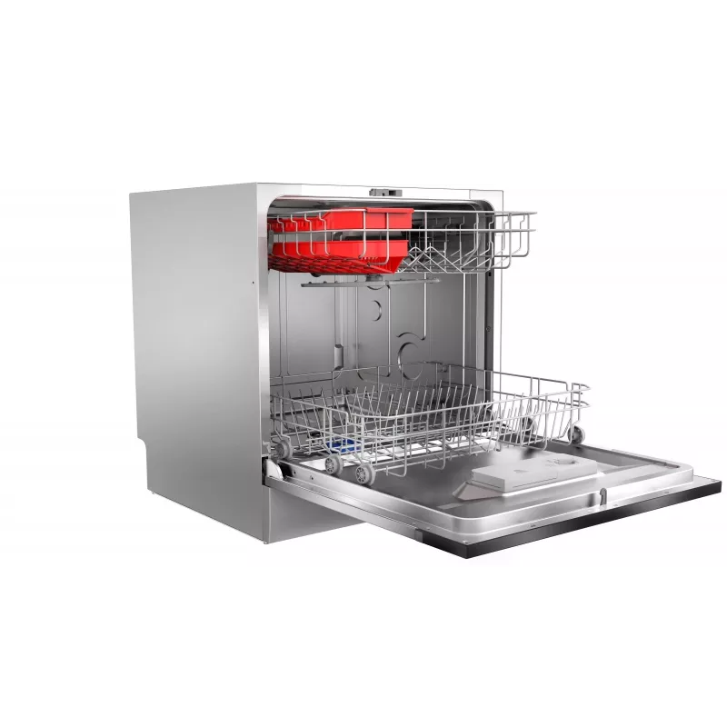 Vaatwasser Toshiba DW-08T2EE(W)-PL, 8 couverts, energie-efficiëntieklasse F, 49 dB, 55×59×50 mm