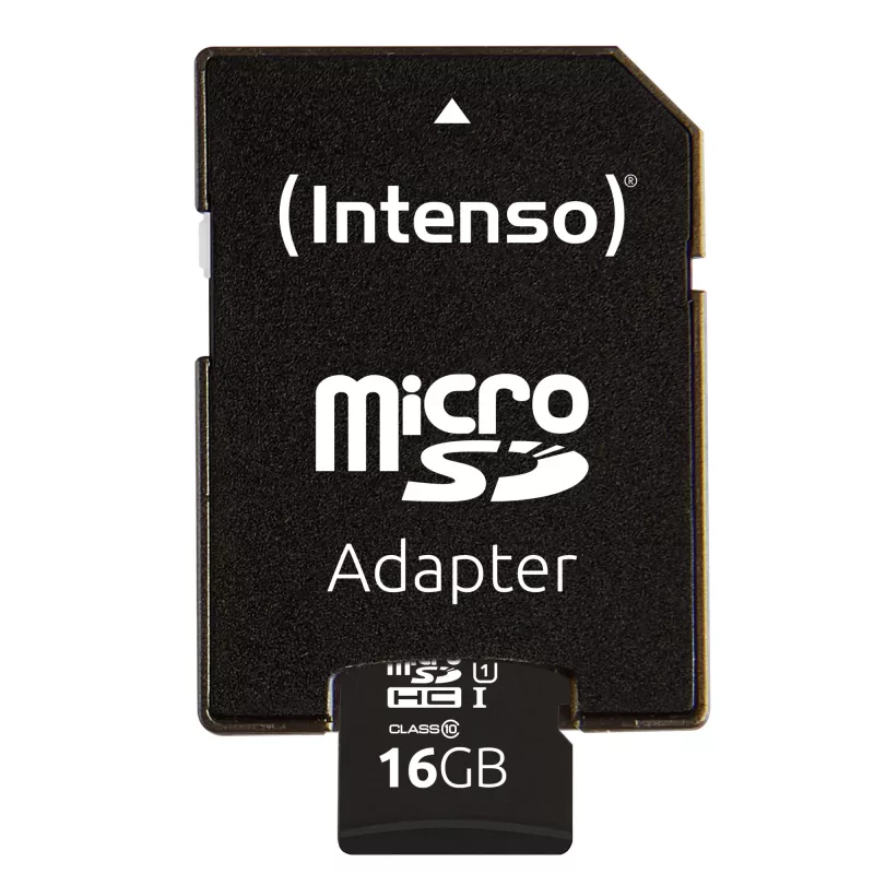 Flashgeheugen Intenso 16GB microSDHC UHS-I Class 10