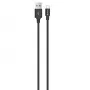 USB Type-C-kabel Devia Pheez-serie 1 m, 5 V 2,4 A, zwart