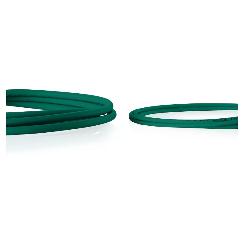 Patchkabel CAT6 U-UTP slank, DIGITUS, 5 m, groen, 10-pack