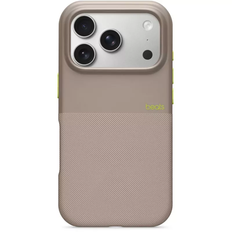 Cover Apple Beats iPhone 17 Pro Rugged Case MagSafe Camera Control grijs