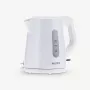 Elektrische waterkoker SEVERIN 1 l 2200 W wit – draadloos, 360° basis, verborgen verwarmingselement