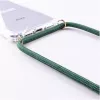 Telefoonhanger Lookabe loo014 voor iPhone XR – goudgroen beschermhoesje met bandje