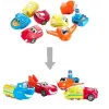 Voertuigset Popular Playthings Mix or Match Junior 1 veelkleurig