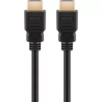 Goobay Series 2.1 8K Ultra High-Speed HDMI™ kabel met ethernet, zwart, 3 m - hogesnelheidskabel voor 8K@60 Hz (47575)