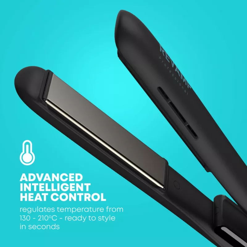 Haarstijltang Revamp ST-1850BK-EU met ionen-glanseffect, zwart