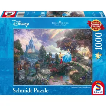 Puzzel Schmidt Spiele Disney Cinderella, 1000 stukjes, breedte 693 mm