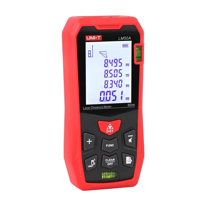 UNI-T LM50A Laserafstandsmeter, 50 m