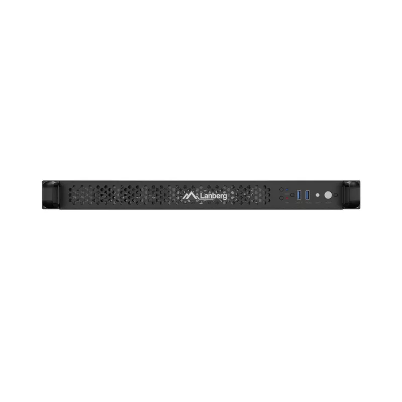 Rack-behuizing Lanberg SC01-6501-12B 1U zwart 8 ventilatoren HDD SSD
