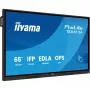 iiyama TE6513A-B1AG Signage Display Interactief flatscreen 163,8 cm (64,5 inch) Wi-Fi 500 cd/m² 4K Ultra HD zwart touchscreen geïntegreerde processor Android 18/7