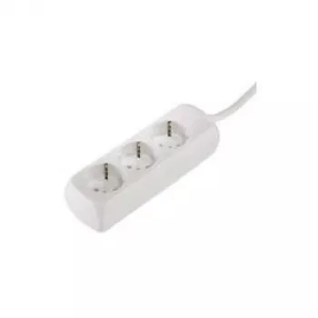 Hama 00108842 overspanningsbeveiliging wit 3 AC-uitgangen 230 V 5 m
