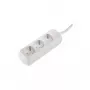 Hama 00108842 overspanningsbeveiliging wit 3 AC-uitgangen 230 V 5 m