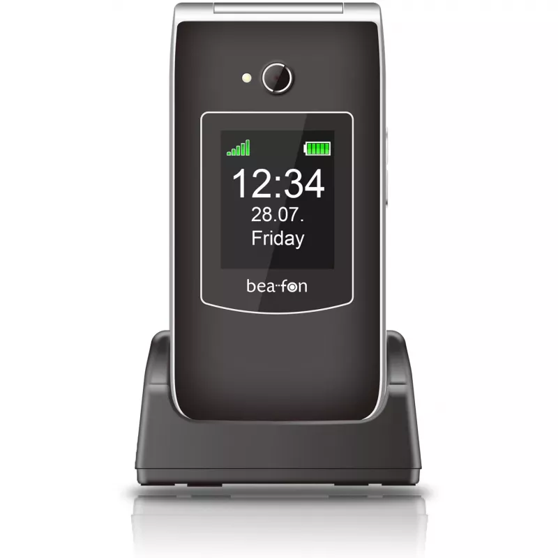 Smartphone Beafon SL645 LTE 2,8 inch 1550 mAh zwart zilver