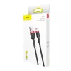 Micro-USB-kabel Baseus Cafule 1,5A 2m (rood & zwart)
