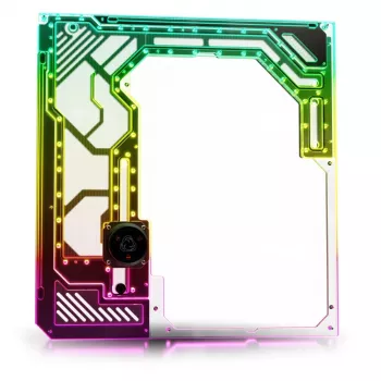 Behuizing zijpaneel Singularity Spectre 4 Aevum Dual Loop Zijpaneel Acryl helder zwart