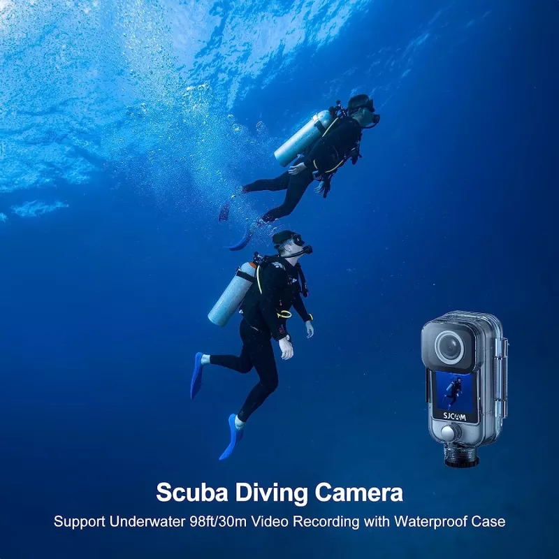 Actioncam SJCam C300 4K 30fps, compact waterdicht ontwerp