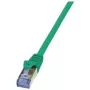 LogiLink PrimeLine CAT 6A S/FTP PiMF patchkabel CQ3075S, 5 m, groen