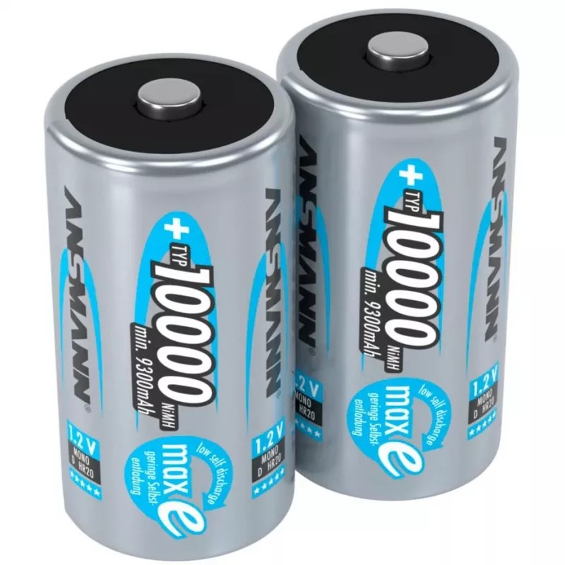 Batterij D Ansmann 10000 mAh mono HR20 NiMH
