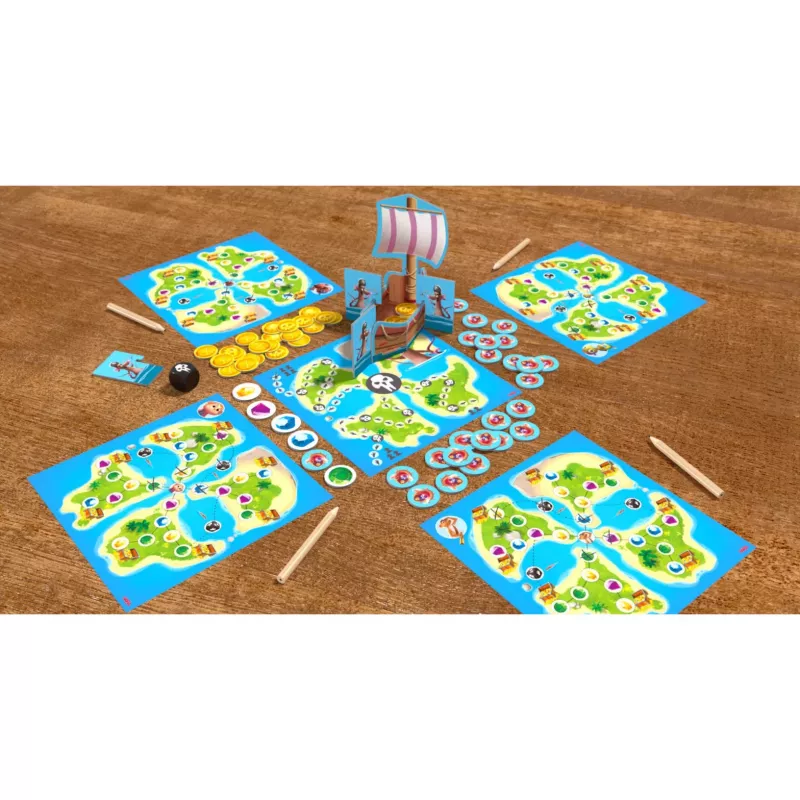 Schatkaart Ahoi, bordspel