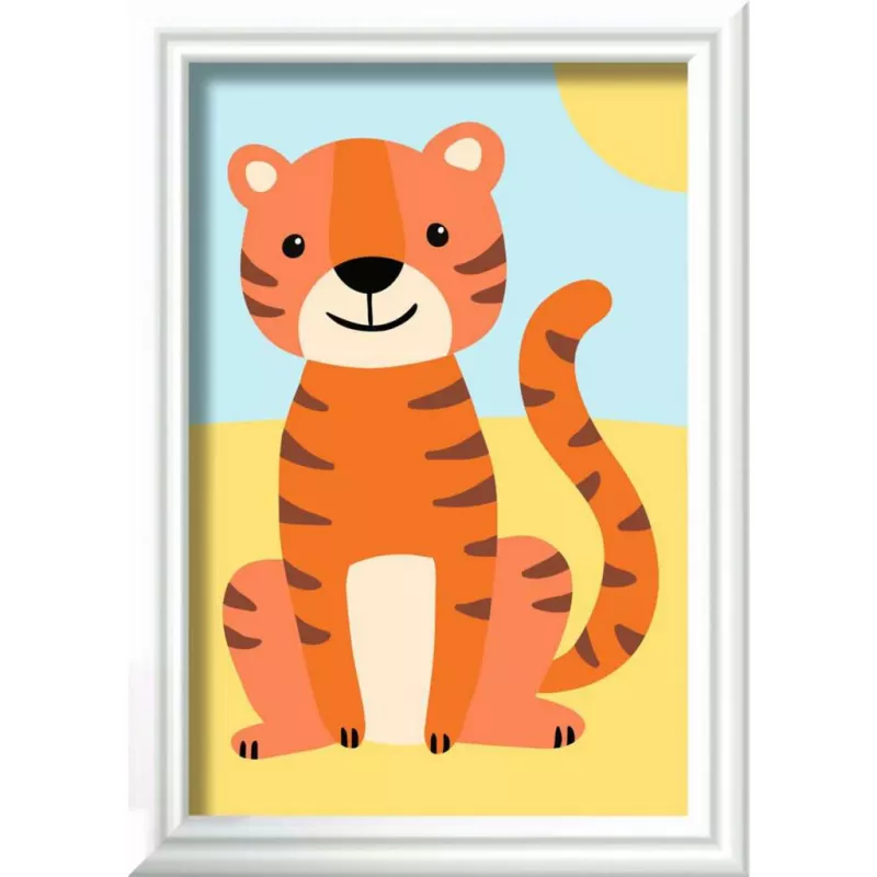 CreArt – Kleine tijger, schilderen